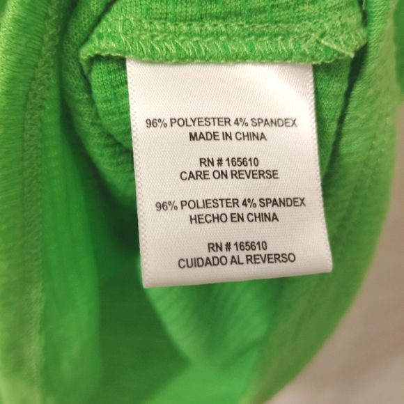 Anneliese Top Crochet Detail Flutter Sleeves Soft Lightweight Tee Green Large - Picture 6 of 12